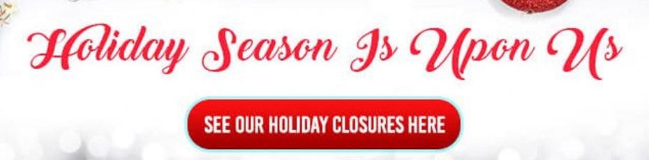 holiday closures